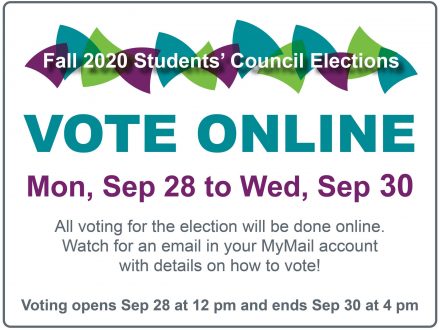 2020 Fall Students’ Council Elections