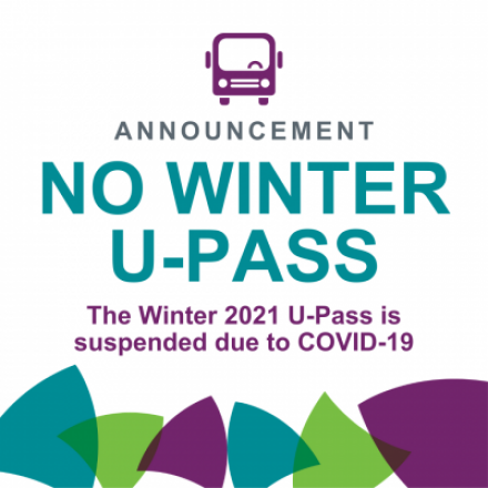 2021 Winter U-Pass Suspended